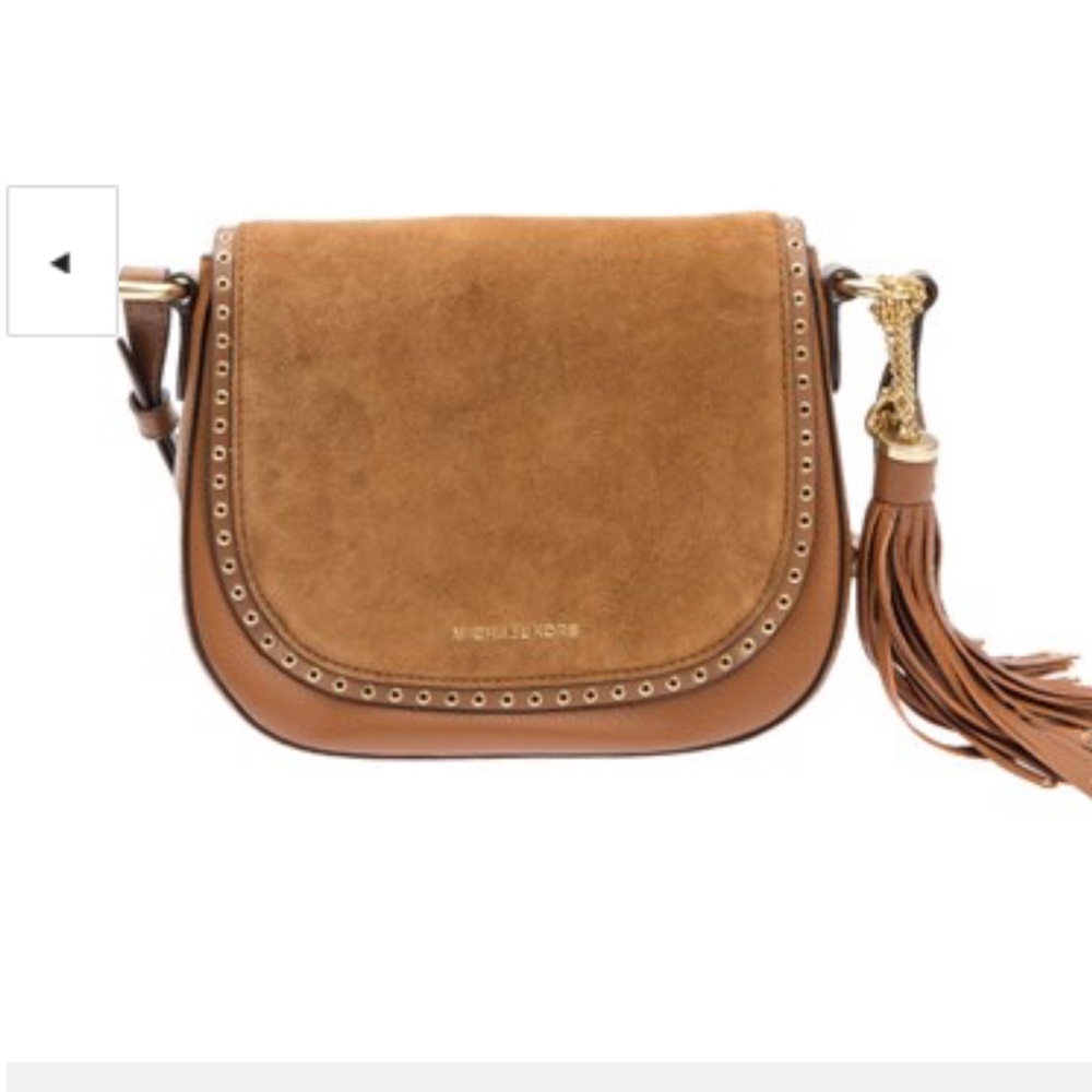 Michael Kors Brooklyn Saddle Crossbody
